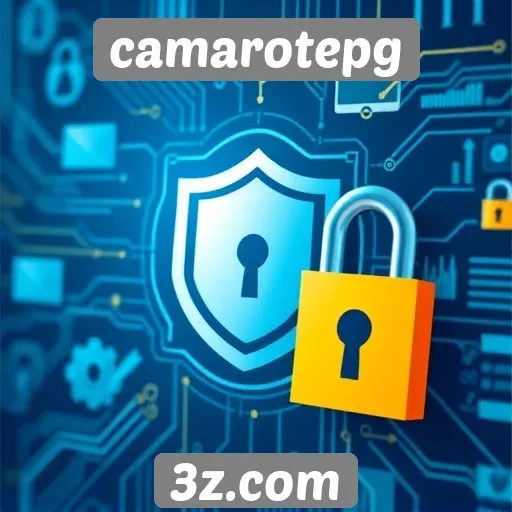 Visão geral da segurança no site CamarotePG